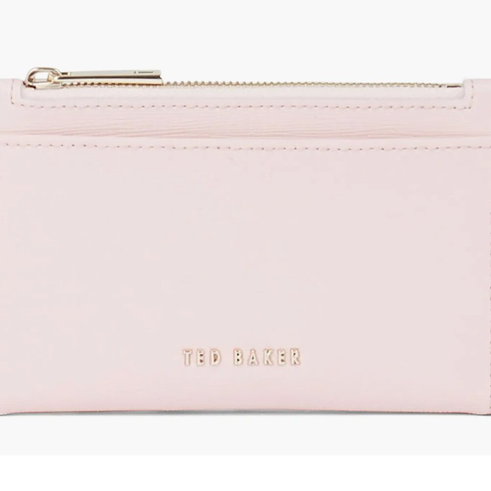 NWT Ted Baker London Paigge Leather Wallet - Light Pink